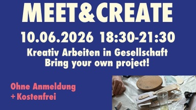 Meet and create- Offener Kreativabend