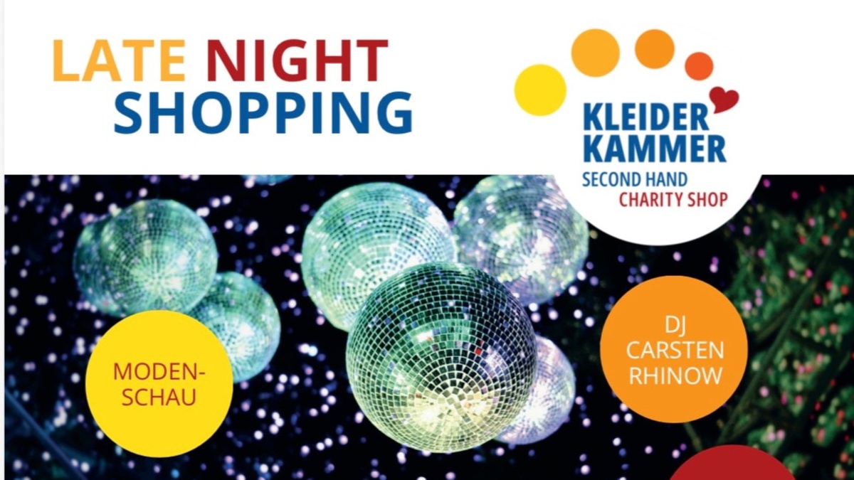 Late Night Shopping Party mit Modenschau und Musik