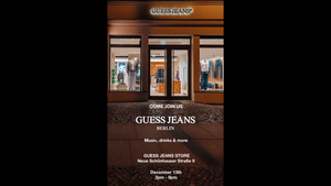 GUESS JEANS Store Event