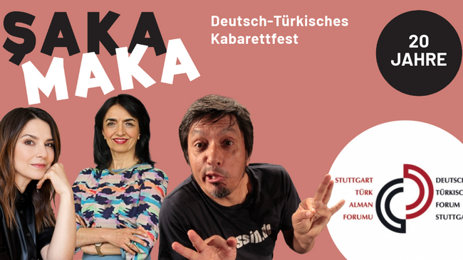 Comedy trifft Politik: Muhterem Aras & Muhsin Omurca, Moderation: Fatma Mittler-Solak (SWR)