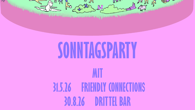 Irgendwo-Sonntagsparty mit Drittel Bar