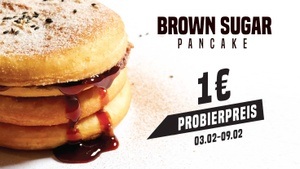 1€ Brown Sugar Pancake