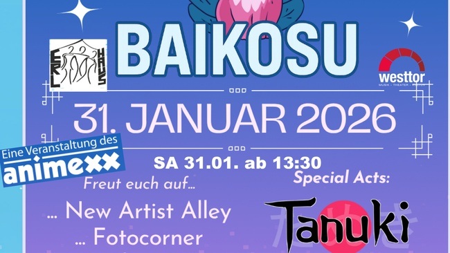 BAIKOSU - Cosplay Event - Live Musik von Tanuki