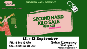 Secondhand Vintage Kilo Sale Stuttgart Pop-up Event