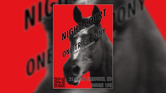 Night Court (Vancouver) und One Trick Pony (Frankfurt)