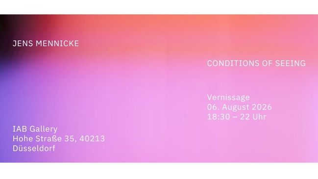 Vernissage: Conditions Of Seeing
