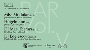 RAR Vol. V w/ Miss Modular, Hügelmann (live), DJ Mari Ferrari & DJ Edelescort