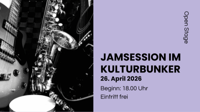 Jamsession im Kulturbunker // OPEN STAGE