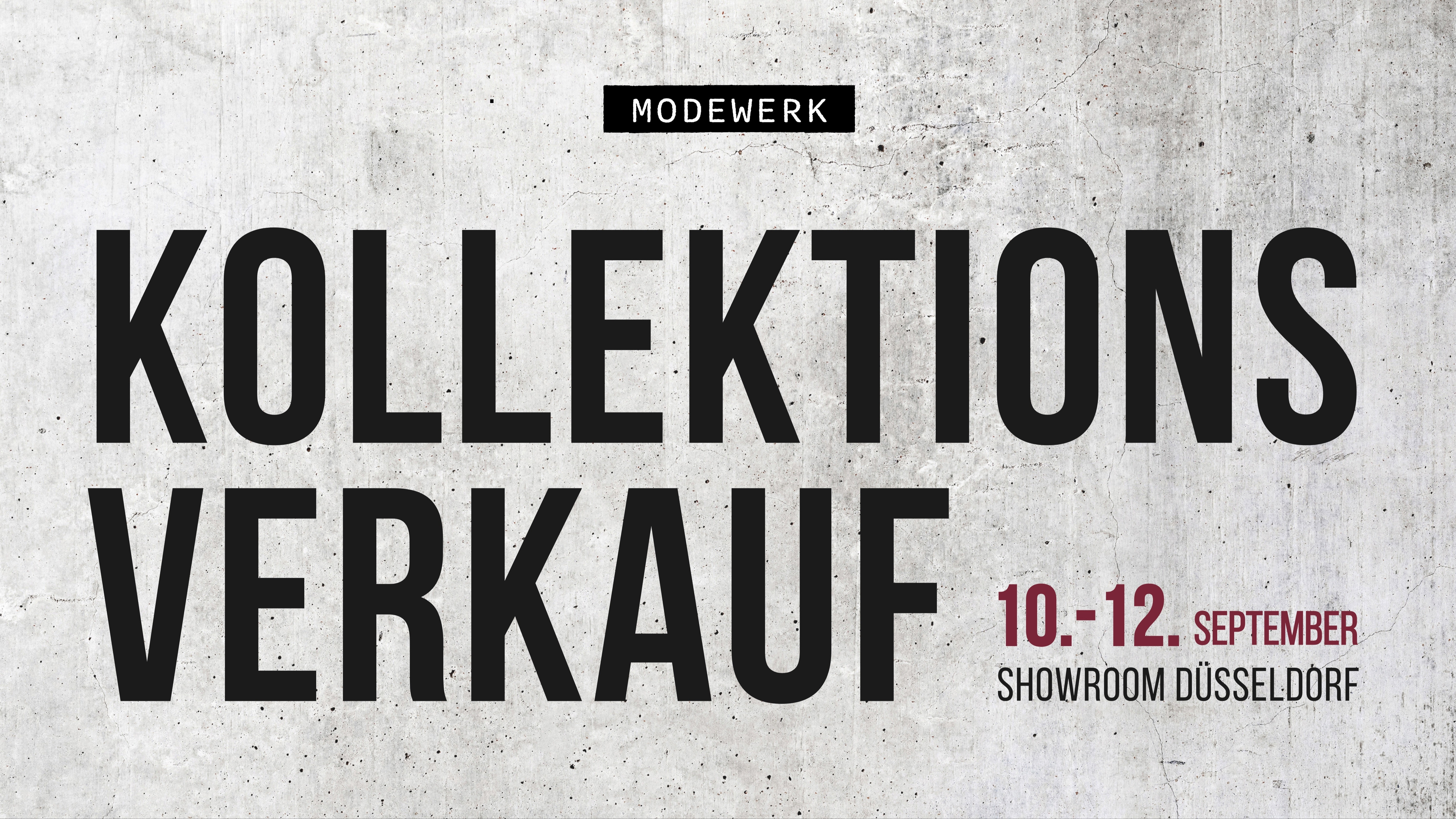 Kollektionsverkauf Düsseldorf | MODEWERK im Medienhafen