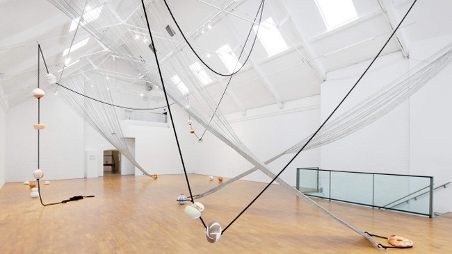 Mariana Castillo Deball - Stringing Beads, 2025