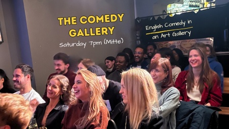 Comedy in an Art Gallery (Mitte) w/ Prateek - Saturday 7pm