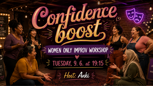 Women only improv workshop: Confidence boost