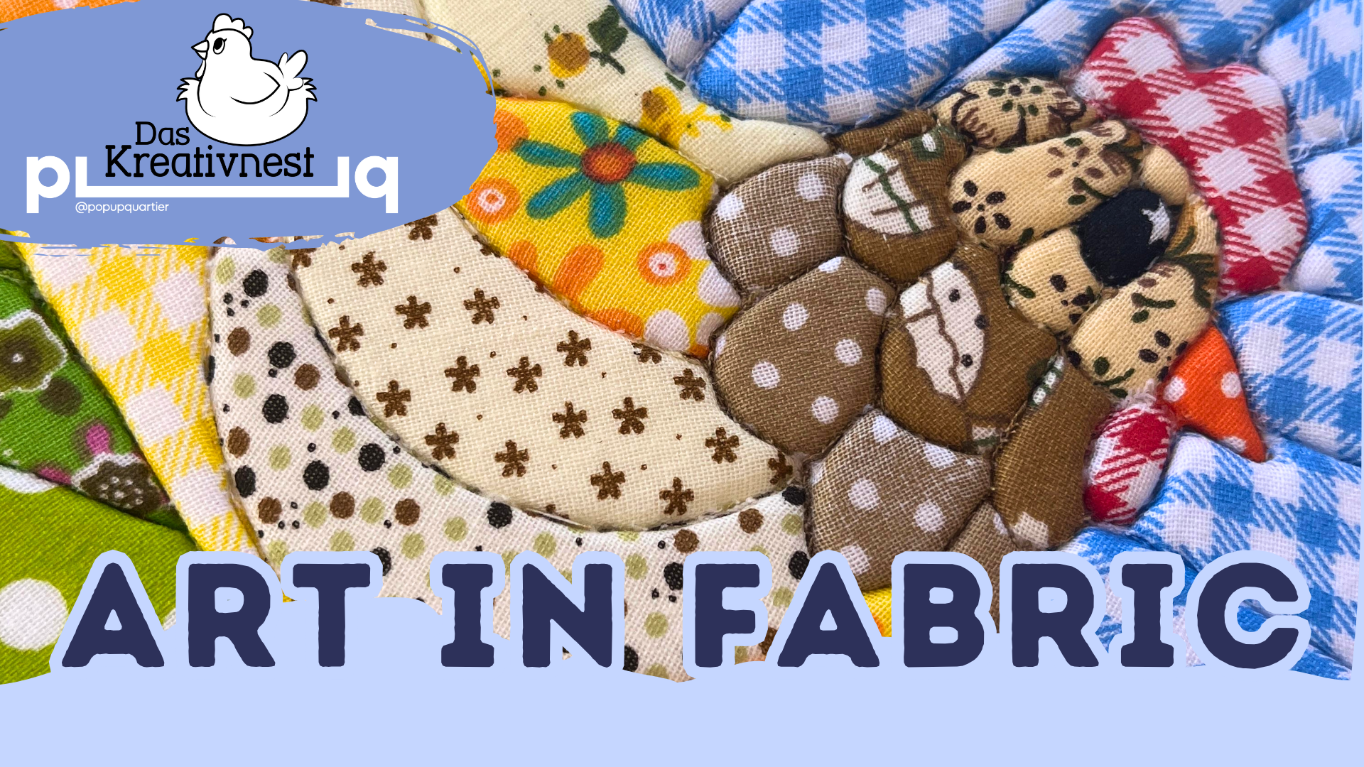Art in Fabric - Patchwork-Kunst ohne Nähen in Osnabrück