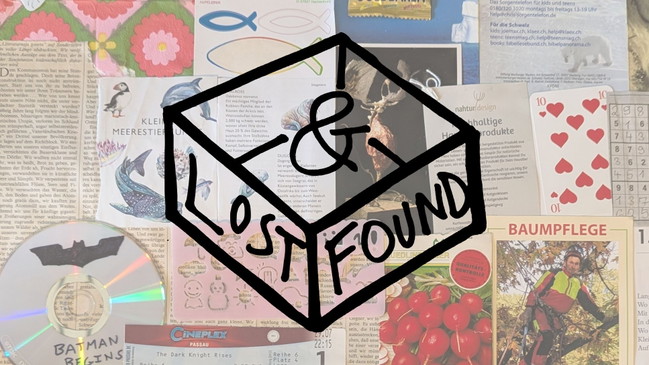 Ausstellung: „Lost&Found – Fundsachen aus der Bibliothek“