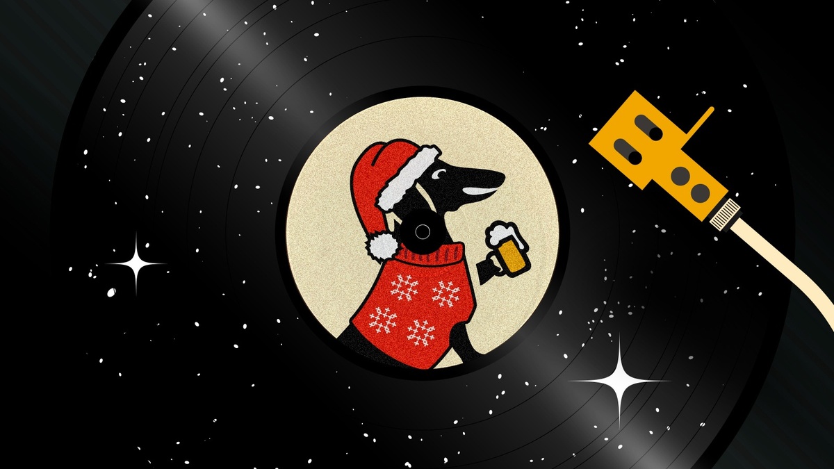Christmas! Vinyl & Beer.