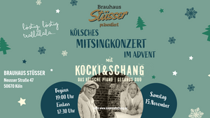 Mitsingkonzert im Advent