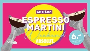 Espresso Martini Weekend
