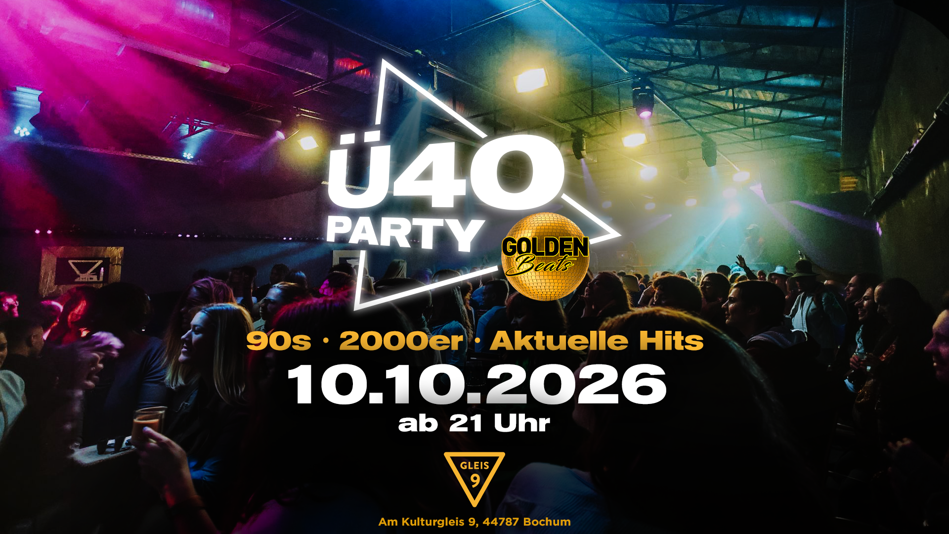 𝐆𝐨𝐥𝐝𝐞𝐧 𝐁𝐞𝐚𝐭𝐬 – 𝐝𝐢𝐞 𝐠𝐫𝐨ß𝐞 Ü𝟒𝟎-𝐏𝐚𝐫𝐭𝐲 𝐢𝐧 𝐁𝐨𝐜𝐡𝐮𝐦 ✨