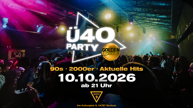 𝐆𝐨𝐥𝐝𝐞𝐧 𝐁𝐞𝐚𝐭𝐬 – 𝐝𝐢𝐞 𝐠𝐫𝐨ß𝐞 Ü𝟒𝟎-𝐏𝐚𝐫𝐭𝐲 𝐢𝐧 𝐁𝐨𝐜𝐡𝐮𝐦 ✨