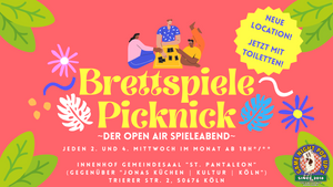SAISON OPENING: Brettspiele Picknick - Der Open Air Spieleabend