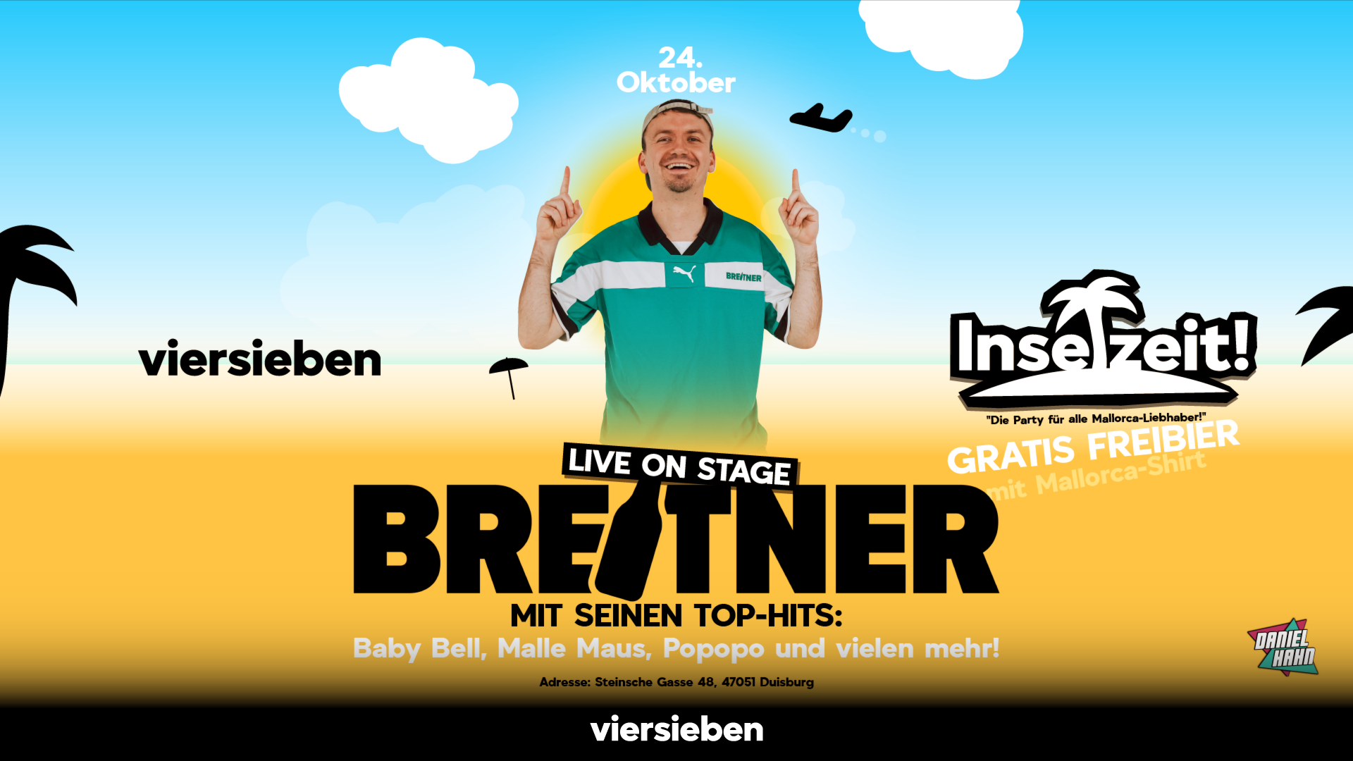 Inselzeit! • 24.10 w. BREITNER Live On Stage
