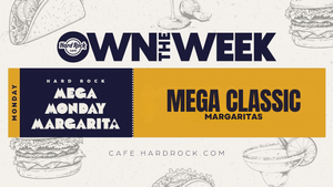 Own The Week – Montag: MEGA Classic Margaritas