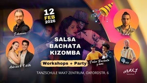 Weiberfastnacht - Salsa Bachata Kizomba Workshops