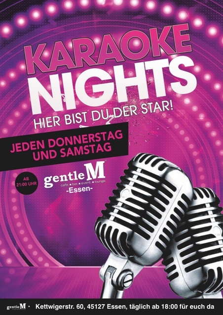 gentleM Karaokenight