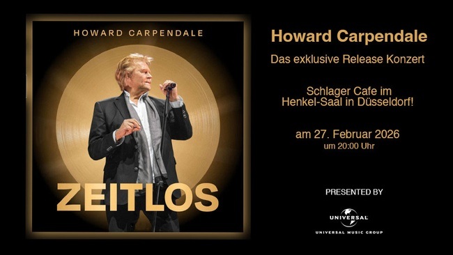 Howard Carpendale "Zeitlos" - Release Party
