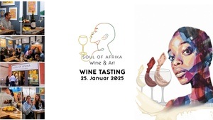 Wine Tasting in der Galerie SOUL OF AFRIKA