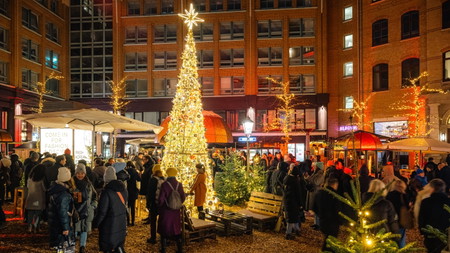 Marché de Noël – Weihnachtsmarkt in den Stadthöfen