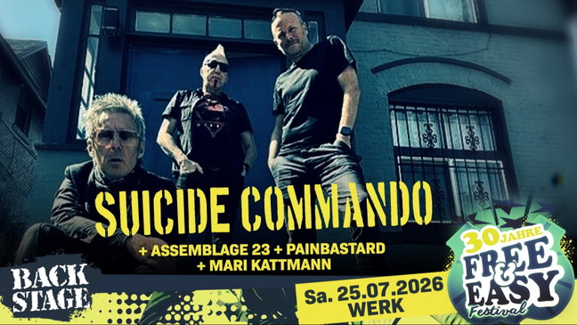 SUICIDE COMMANDO + ASSEMBLAGE 23 I FREE & EASY FESTIVAL 2026