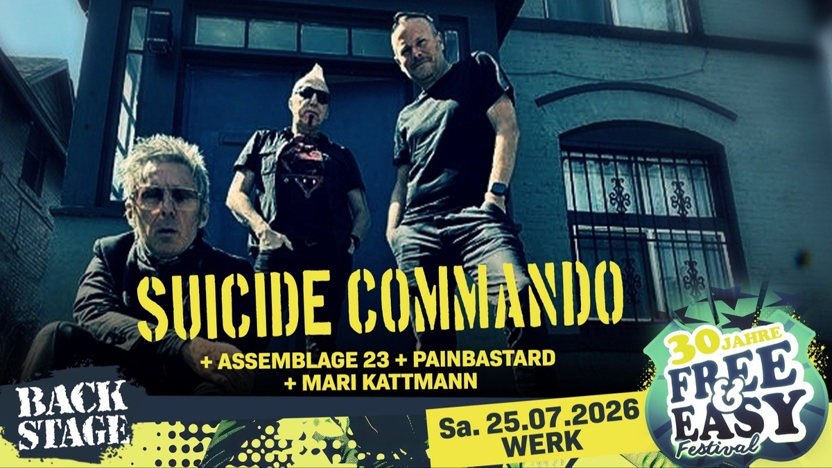 SUICIDE COMMANDO + ASSEMBLAGE 23 I FREE & EASY FESTIVAL 2026