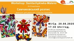 Samtschykiwka-Malworkshop für Erwachsene