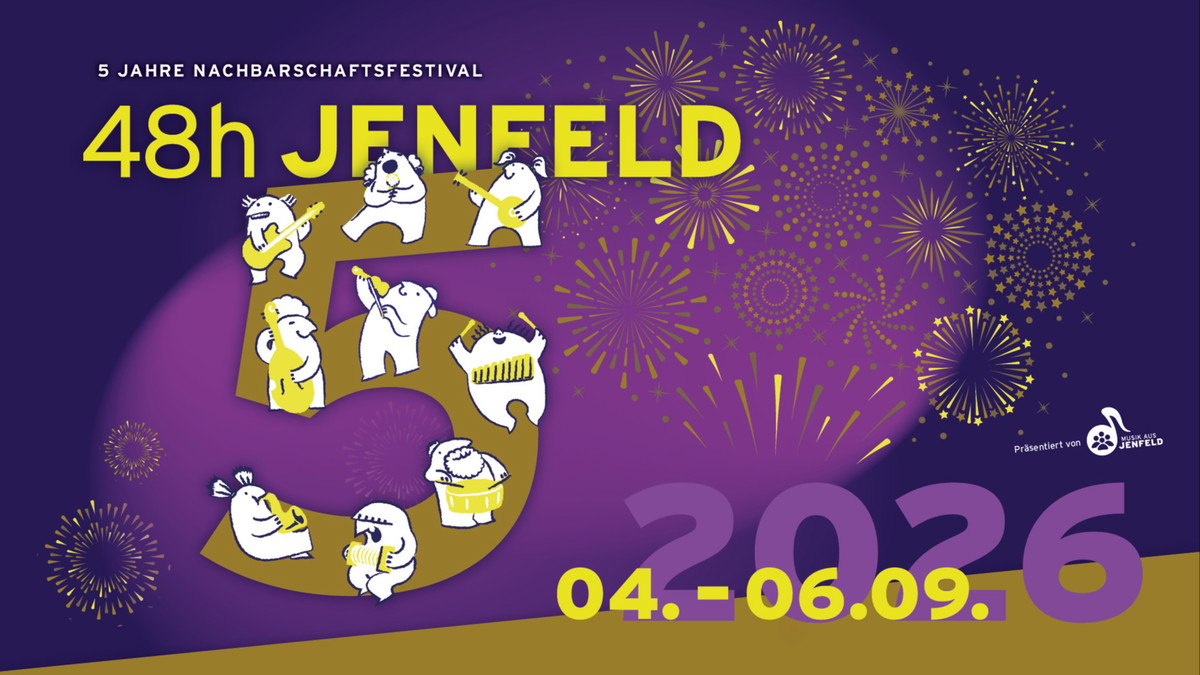 Titelbild der Veranstaltung 5. Jubiläumsfestival, 48h Jenfeld 2026