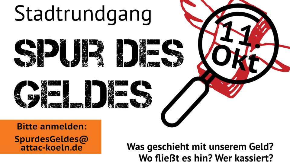 Stadtrundgang "Spur des Geldes"