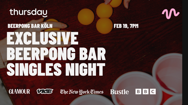 BEERPONG BAR EXCLUSIVE SINGLES NIGHT