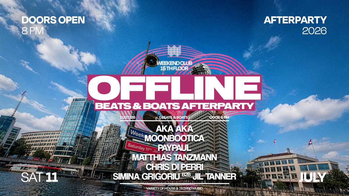 OFFLINE – BEATS & BOATS AFTERPARTY