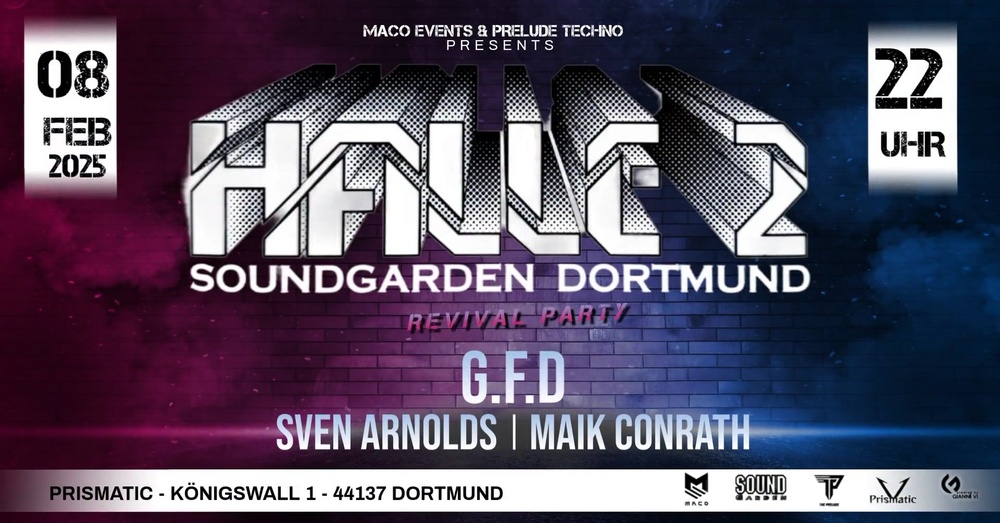 Halle 2 - Soundgarden Dortmund - Revival Party