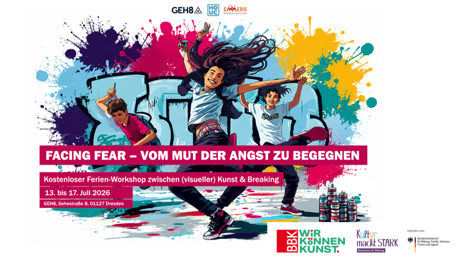 ,,Facing Fear – Vom Mut der Angst zu begegnen” Ein kostenloser Ferienworkshop für Jugendliche.