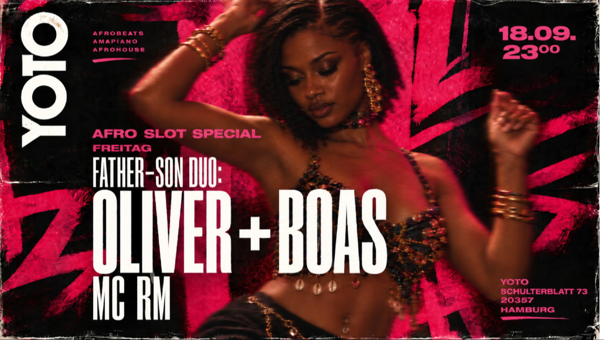 YOTO x AFRO SLOT SPECIAL w/ OLIVER & BOAS & MC RM
