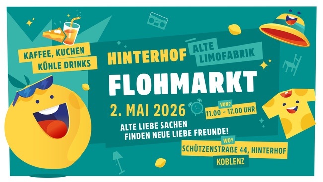 Hinterhof Flohmarkt in der südlichen Vorstadt