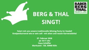 Berg und Thal singt