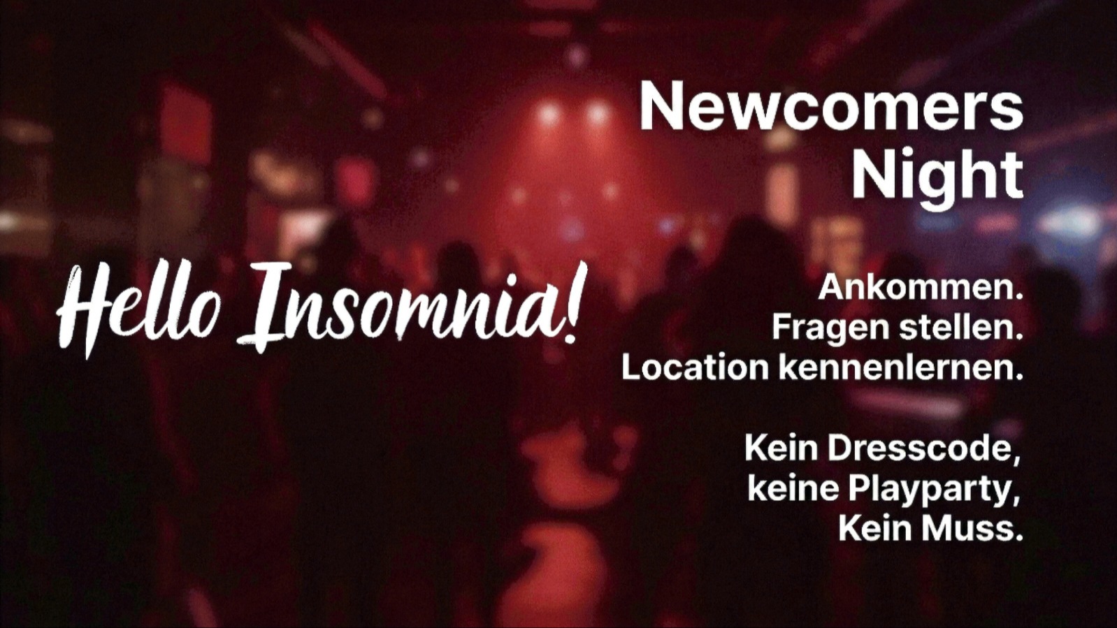 Hello Insomnia!