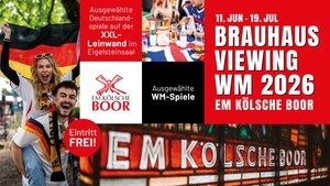 Public Viewing: Deutschland Vs. Elfenbeinküste | Em Kölsche Boor