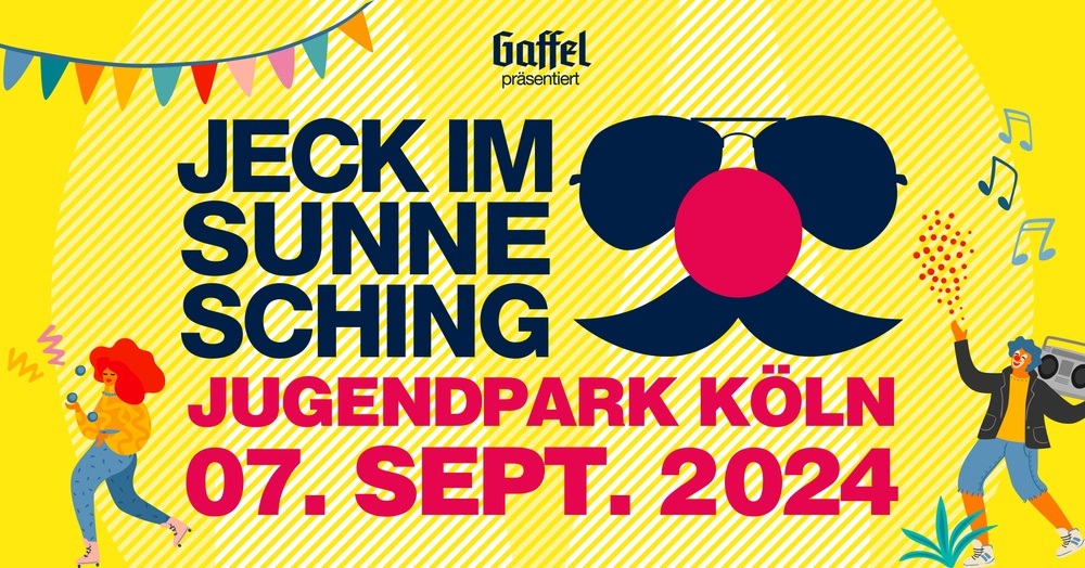 Jeck im Sunnesching 2024 - Das Festival in Köln