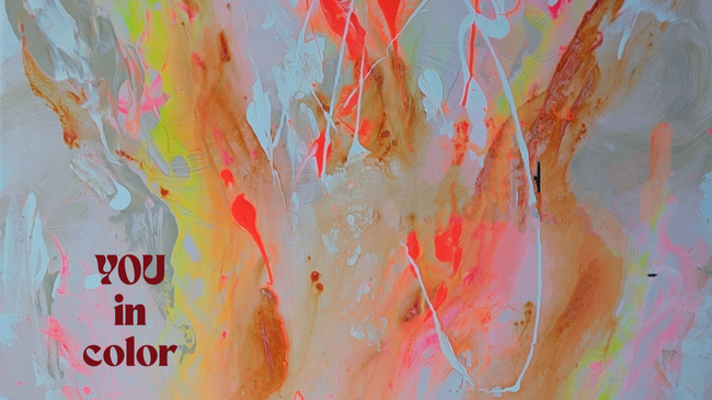 Artworkshop You in Color x Frau Malerei