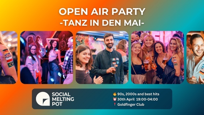 Meet first. Party later. Tanz in den Mai at Goldfinger