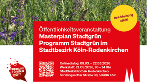 Bürgerwerkstatt zum Masterplan Stadtgrün Rodenkirchen