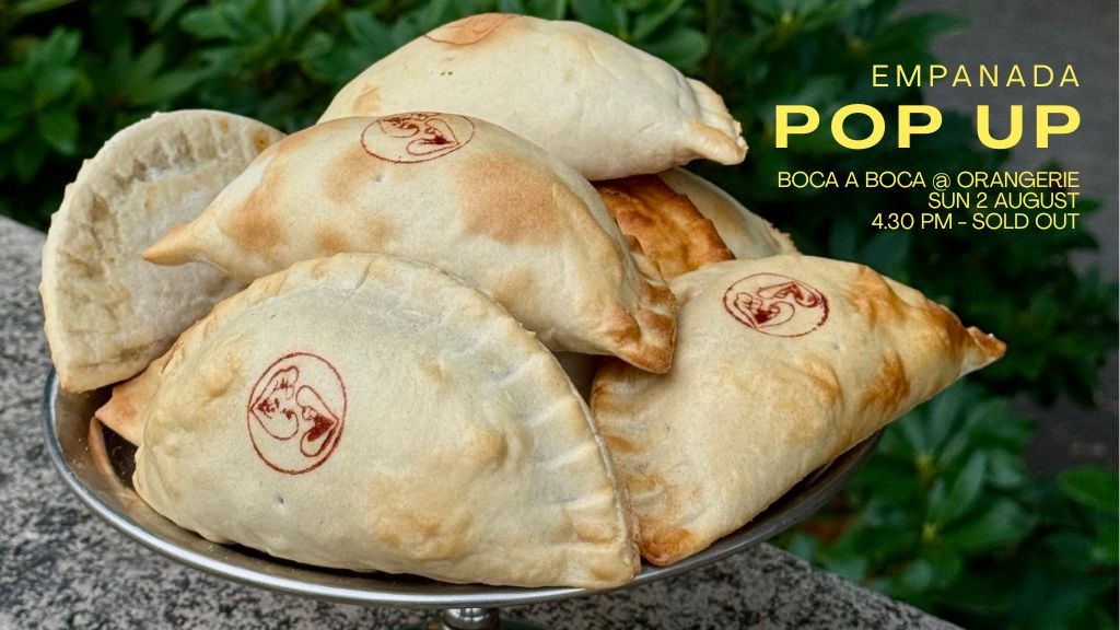 Titelbild der Veranstaltung Boca a Boca Empanada Pop Up